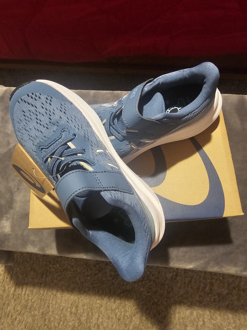 Youth Blue Athletic Sneakers - Lightweight Comfort